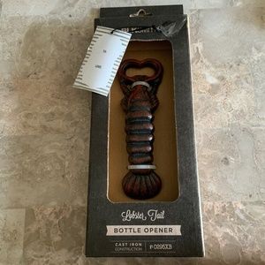 NIB BLK SMITH Lobster Tail bottle opener